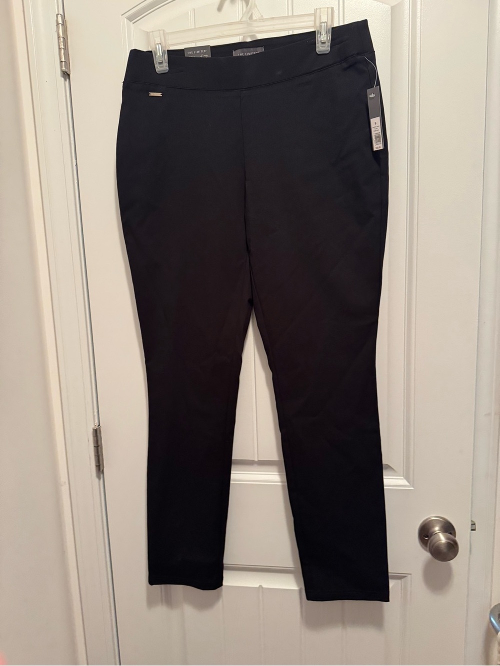 The Limited Black Skinny Ponte Pull-On Pants